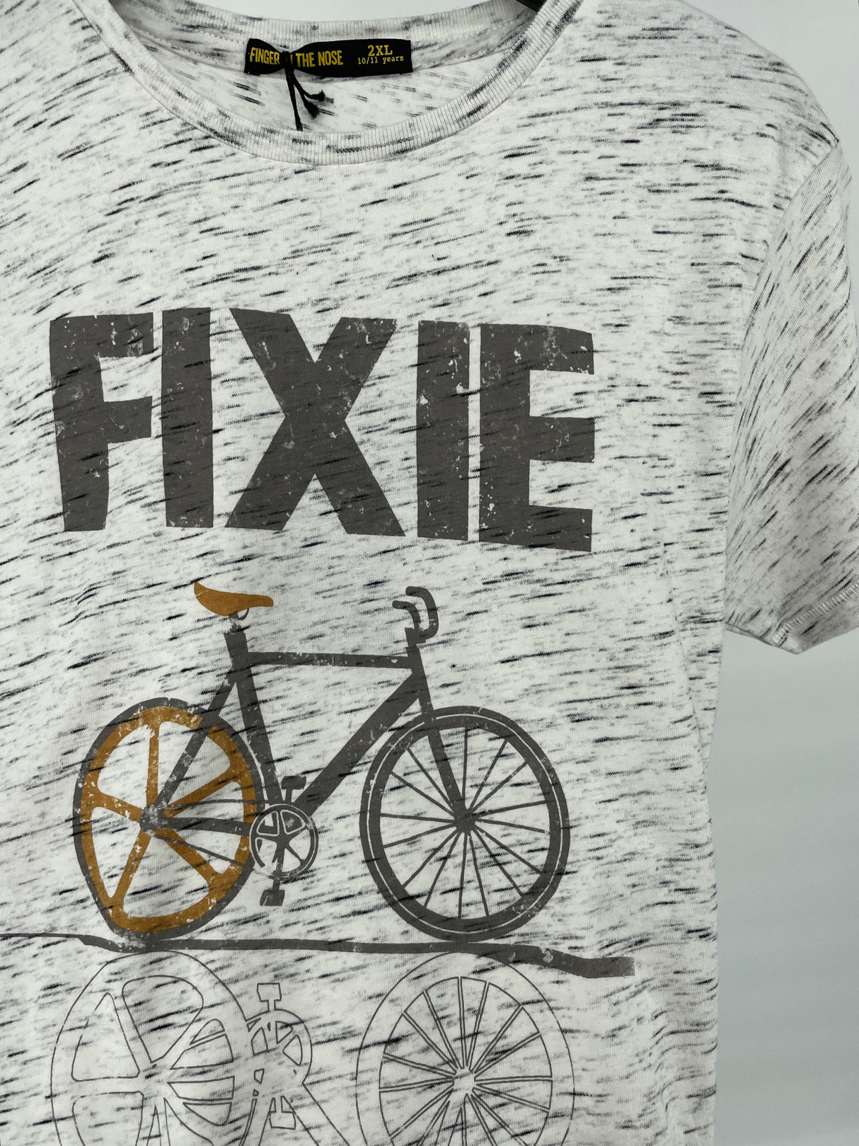 T-shirt Beige Fixie Bike Maat 146