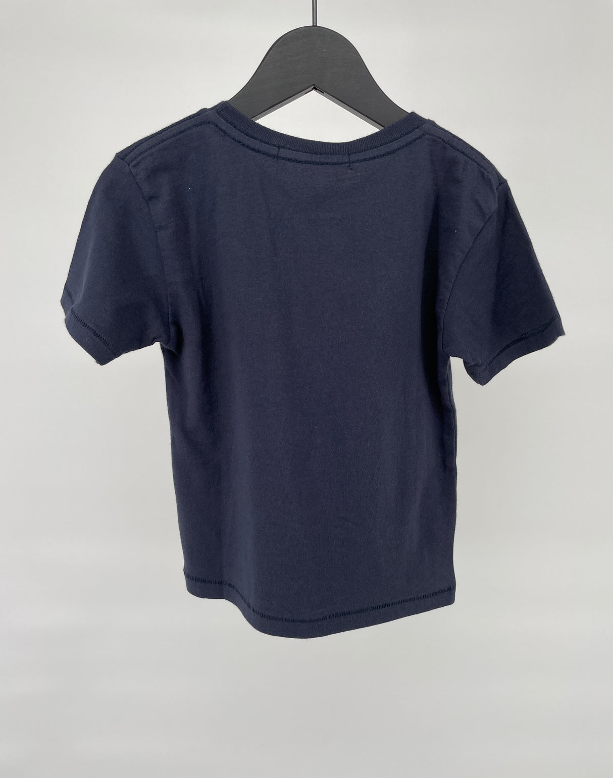 T-shirt Donkerblauw Bruin California Print