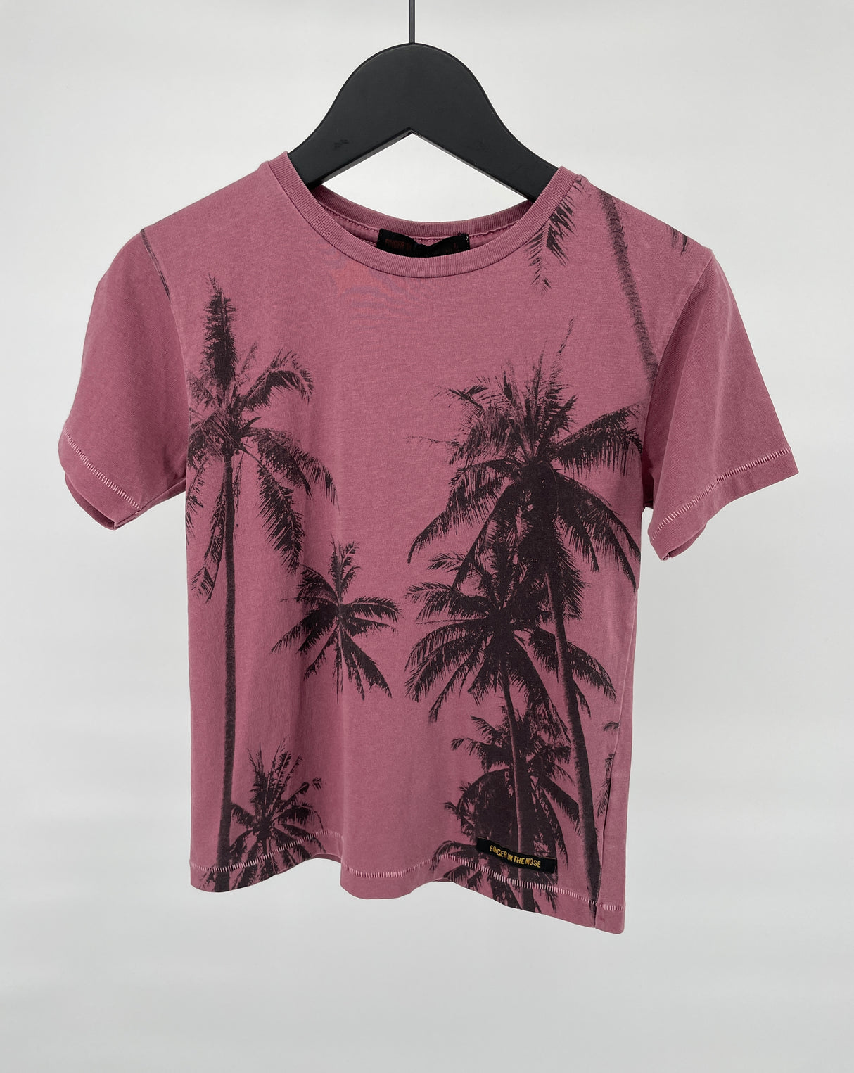 T-shirt Paars Palmbomen Maat 122