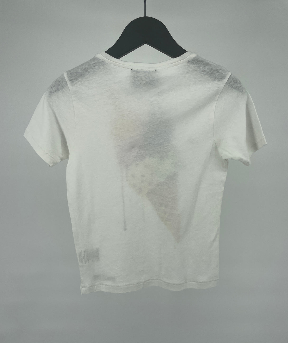 T-shirt Wit IJsje V-hals Maat 110