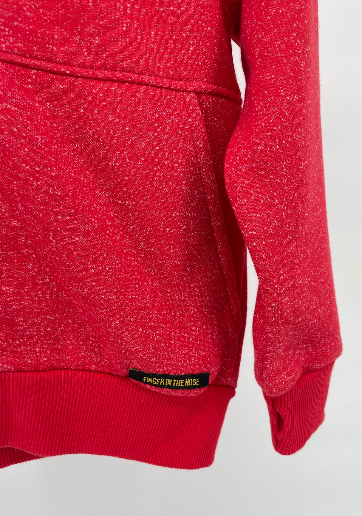 Vest Capuchon Rood Maat 122