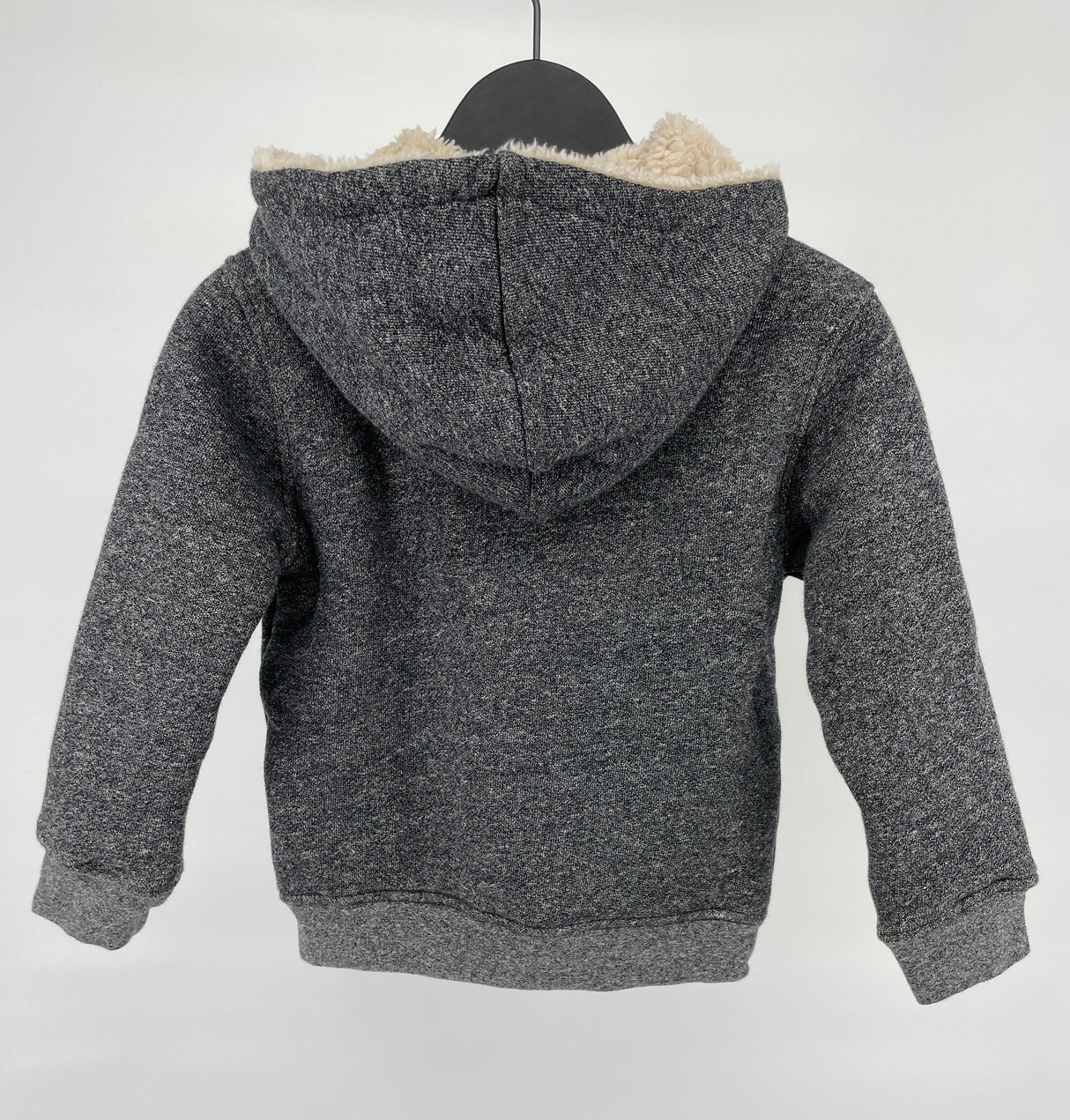 Vest Capuchon Gevoerd Grijs Maat 110