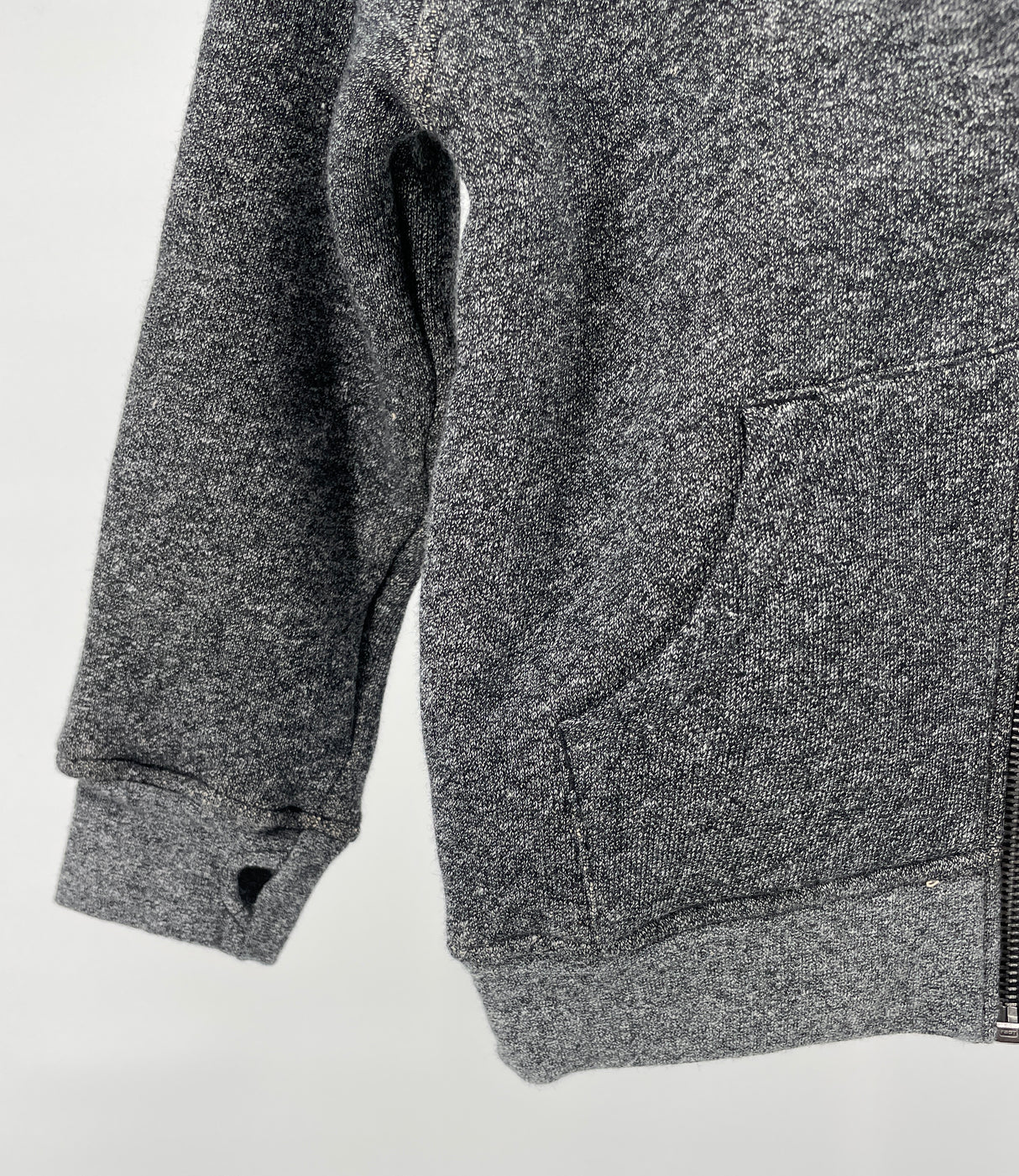 Vest Capuchon Gevoerd Grijs Maat 110