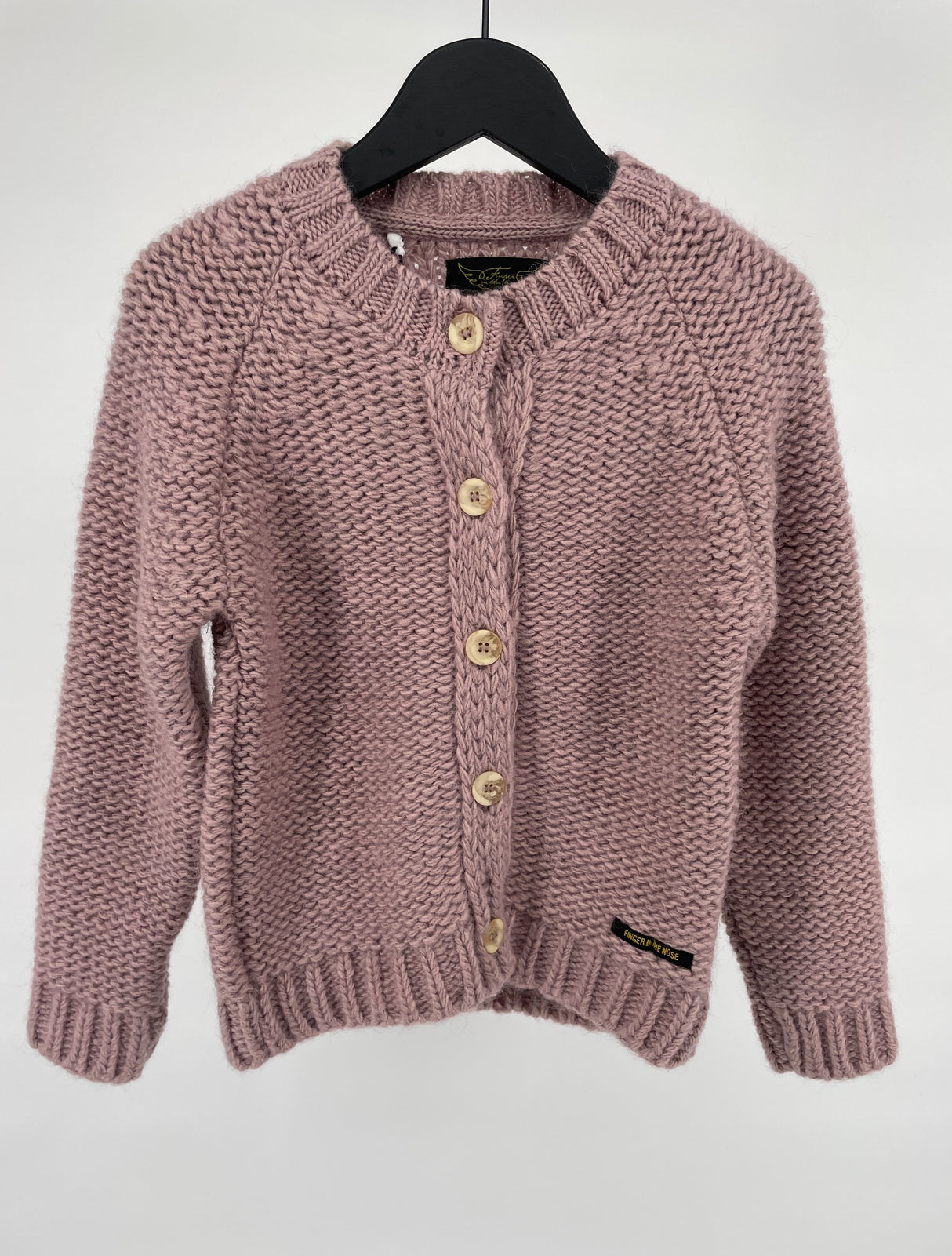 Vest Roze Wol Maat 122