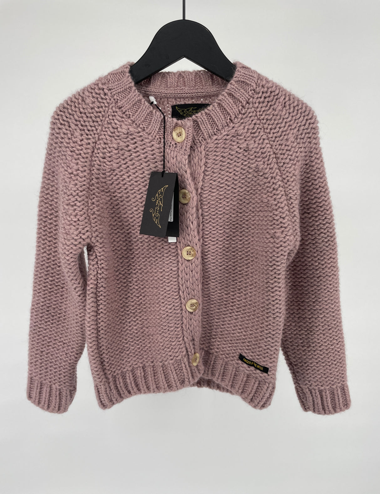 Vest Roze Wol Maat 122