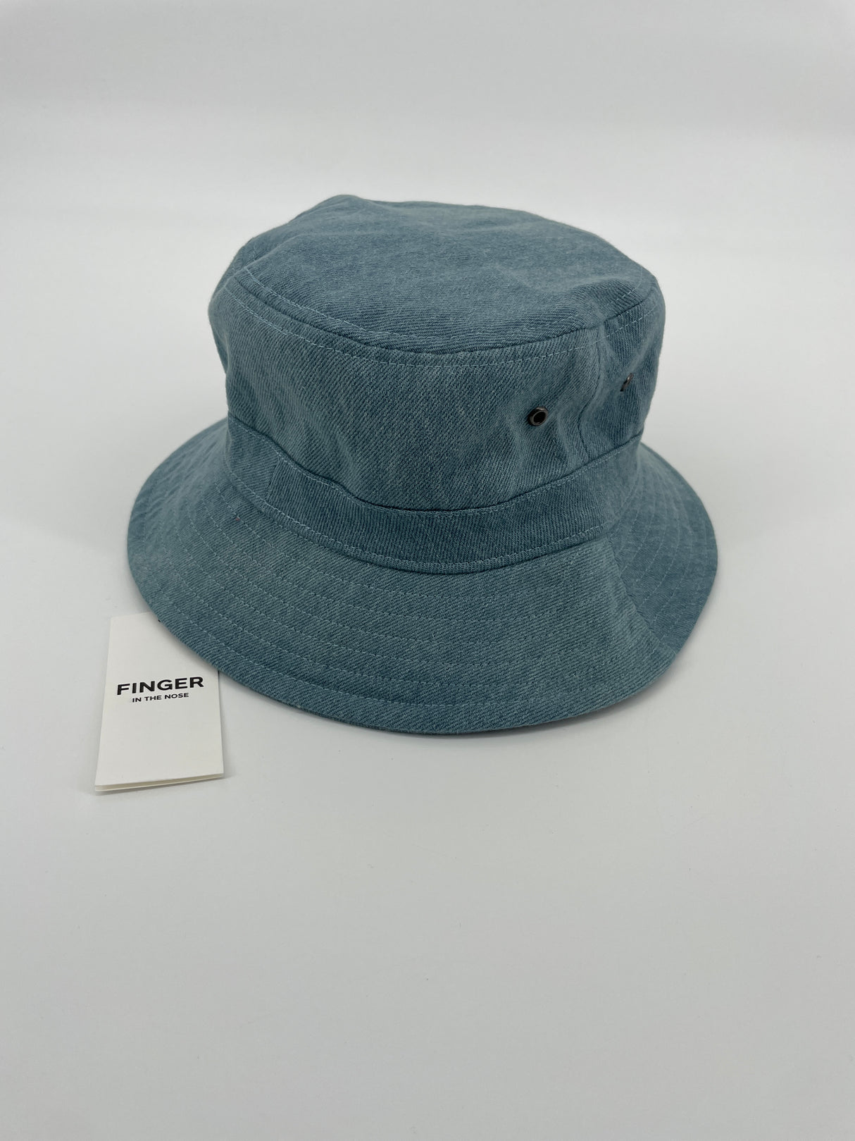 Vissershoedje Blauw Denim Maat 8 - 12 Jaar