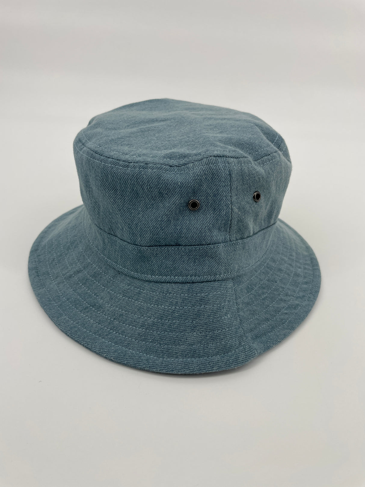 Vissershoedje Blauw Denim Maat 8 - 12 Jaar