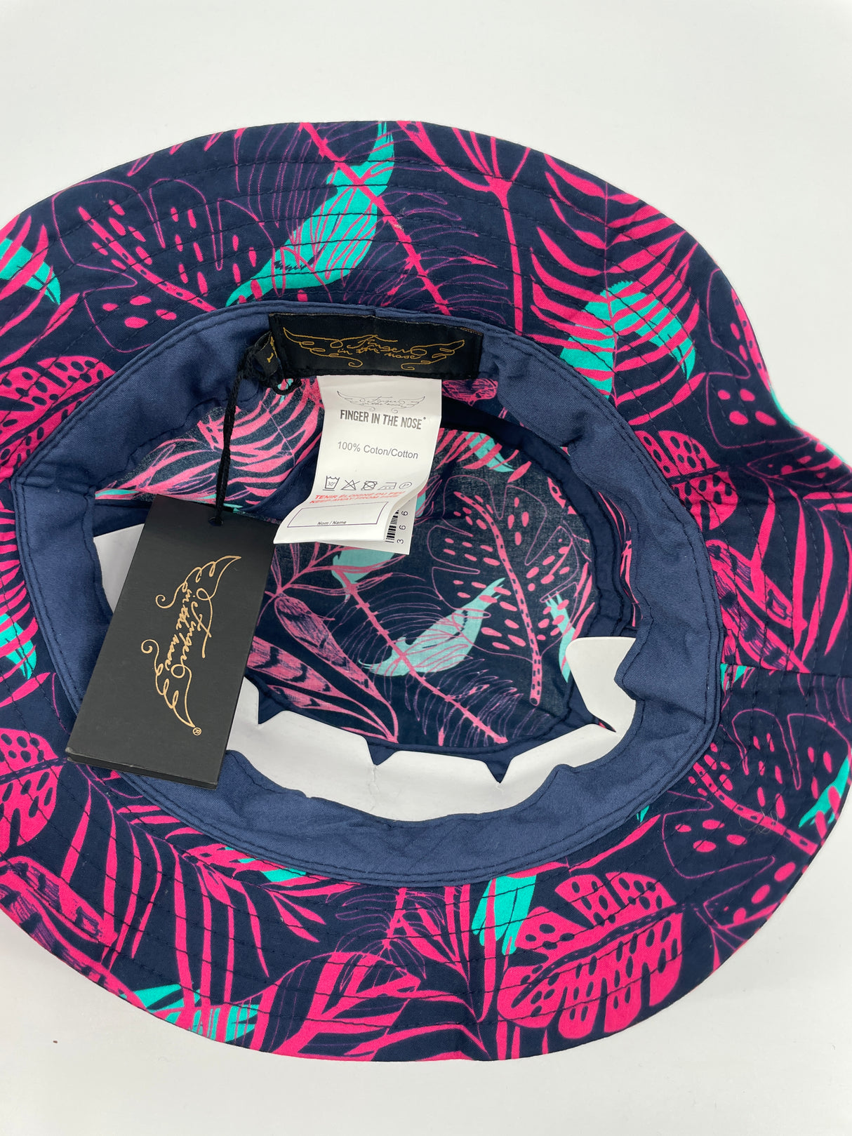 Vissershoedje Roze Blauw 2 - 8 Jaar