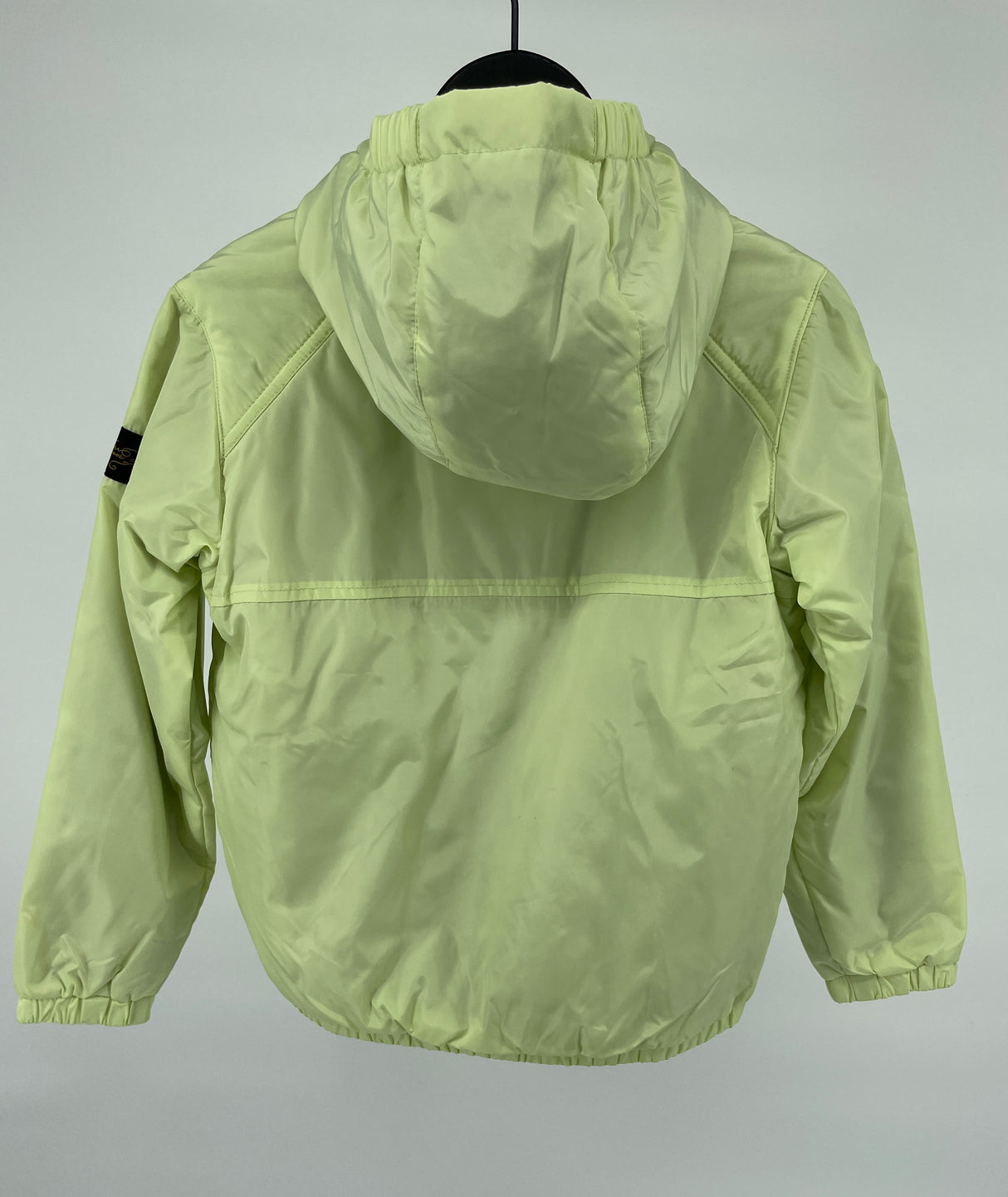 Windbreker Jas Geel Zwart Maat 122