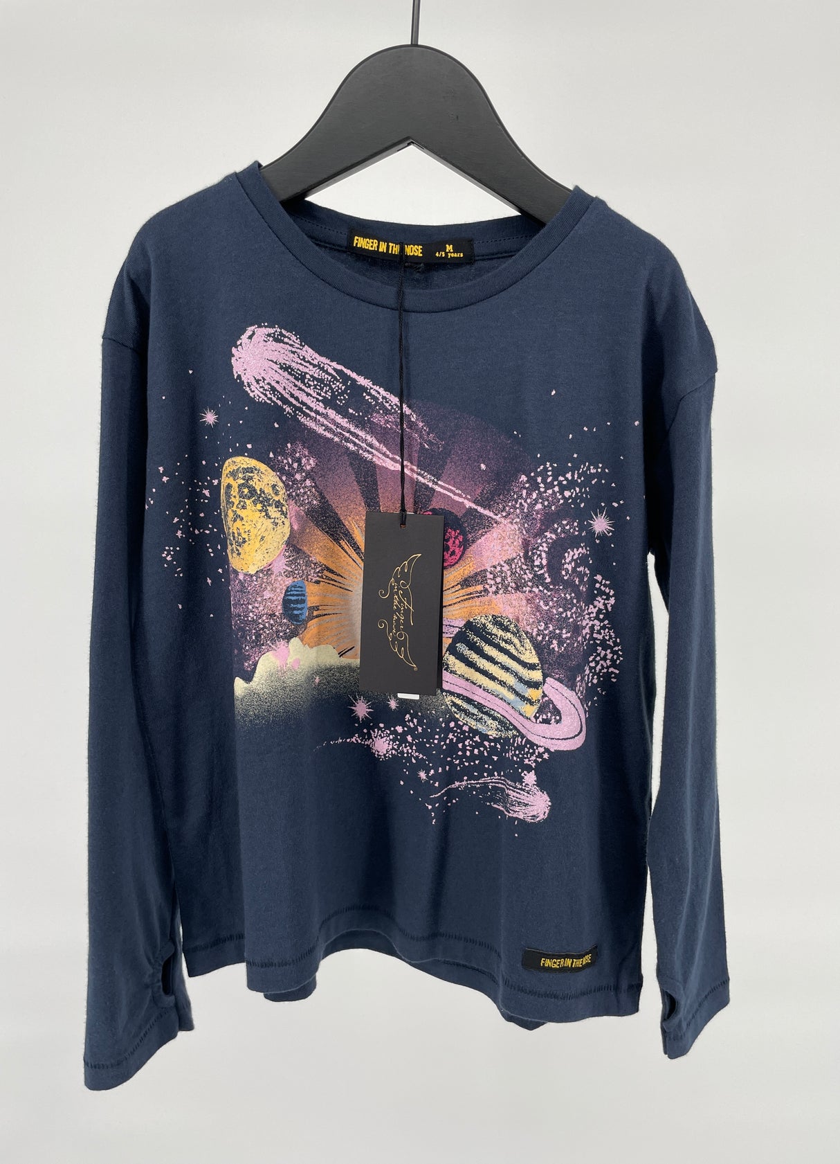 Longsleeve Blauw Planeten