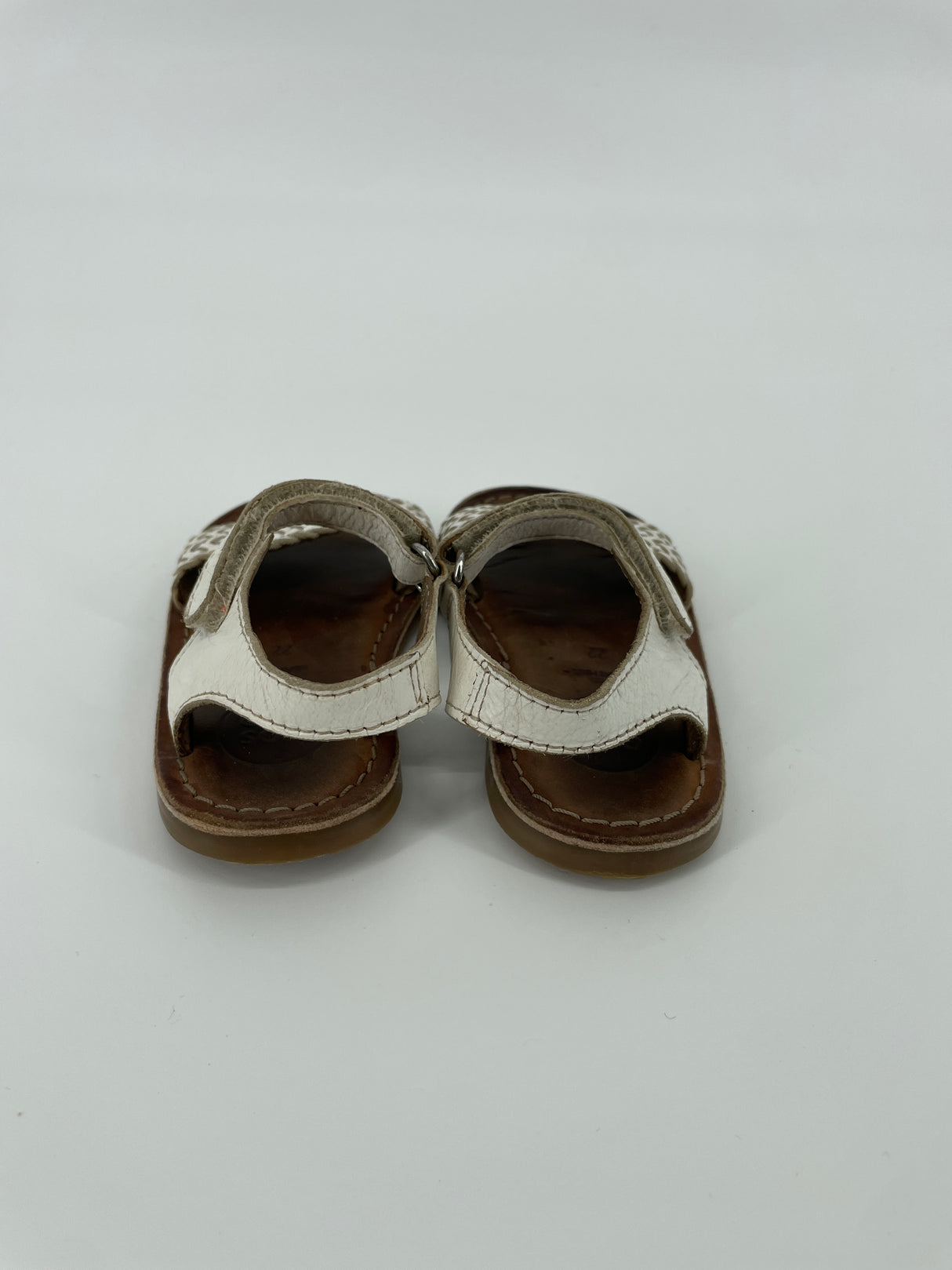 Sandaaltjes Wit Leer Maat 22