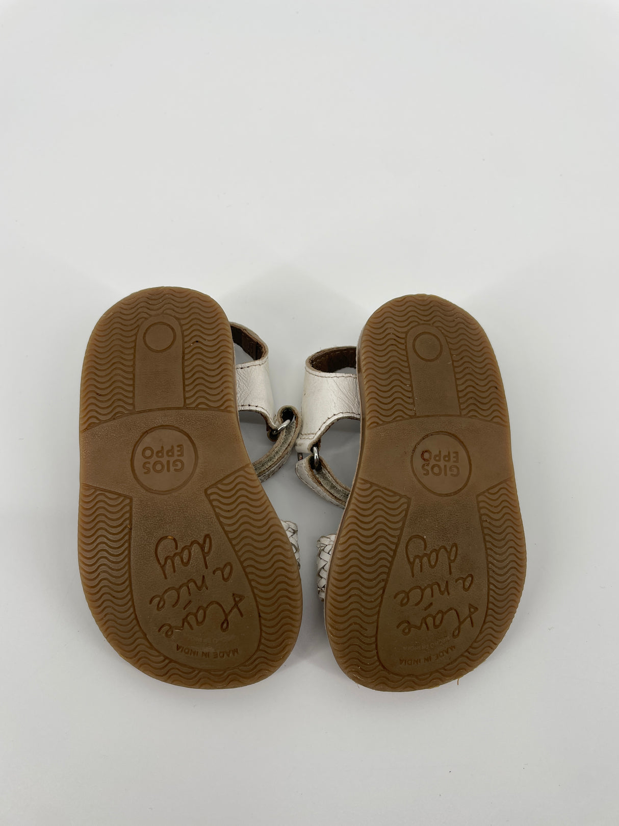 Sandaaltjes Wit Leer Maat 22