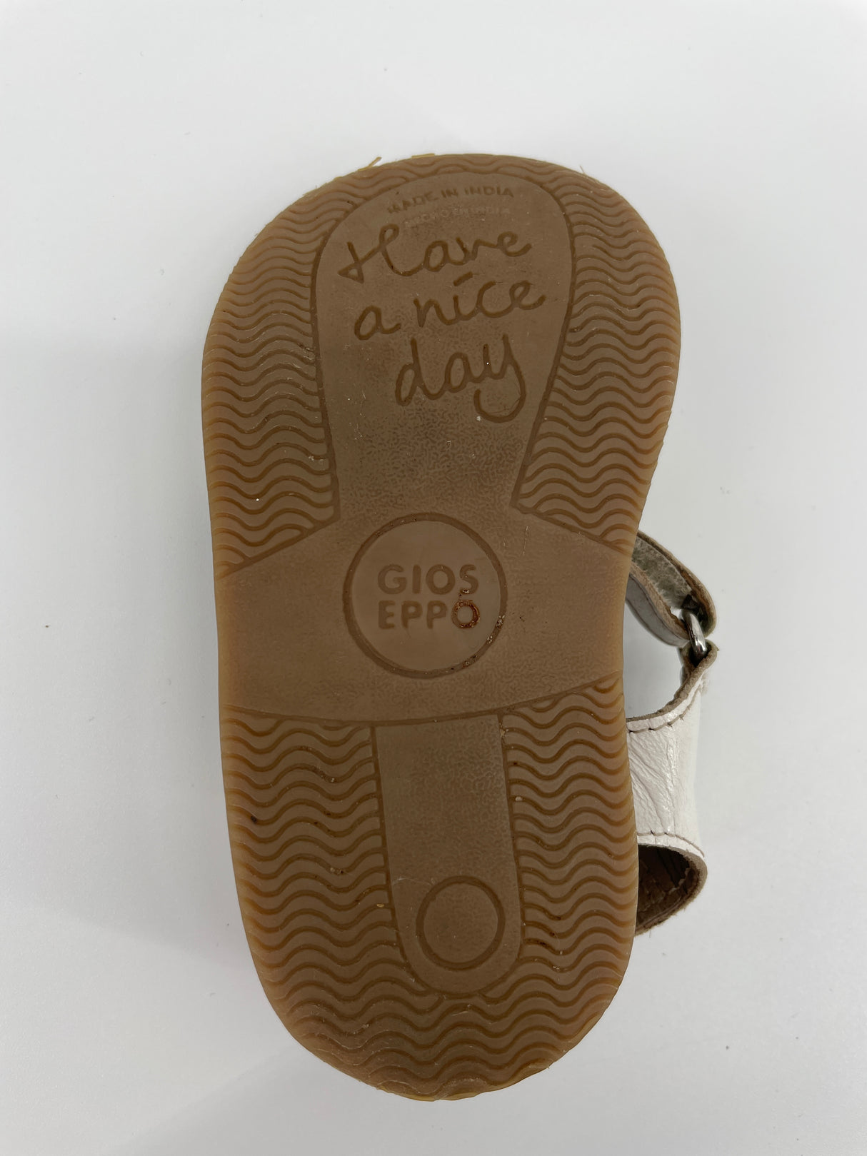 Sandaaltjes Wit Leer Maat 22