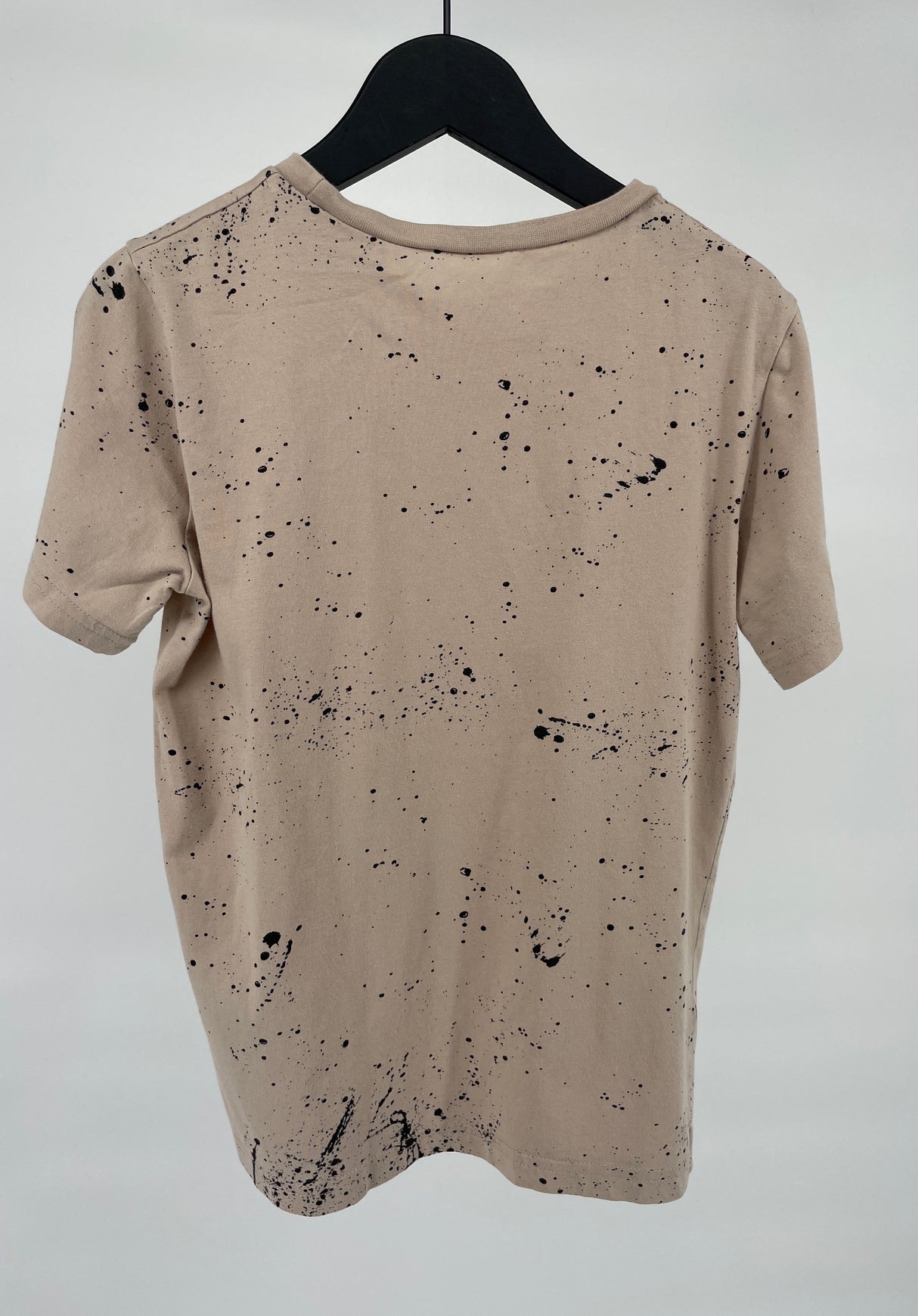 Zomer Pyjama Shortama Beige Spikkels Maat 134 / 140