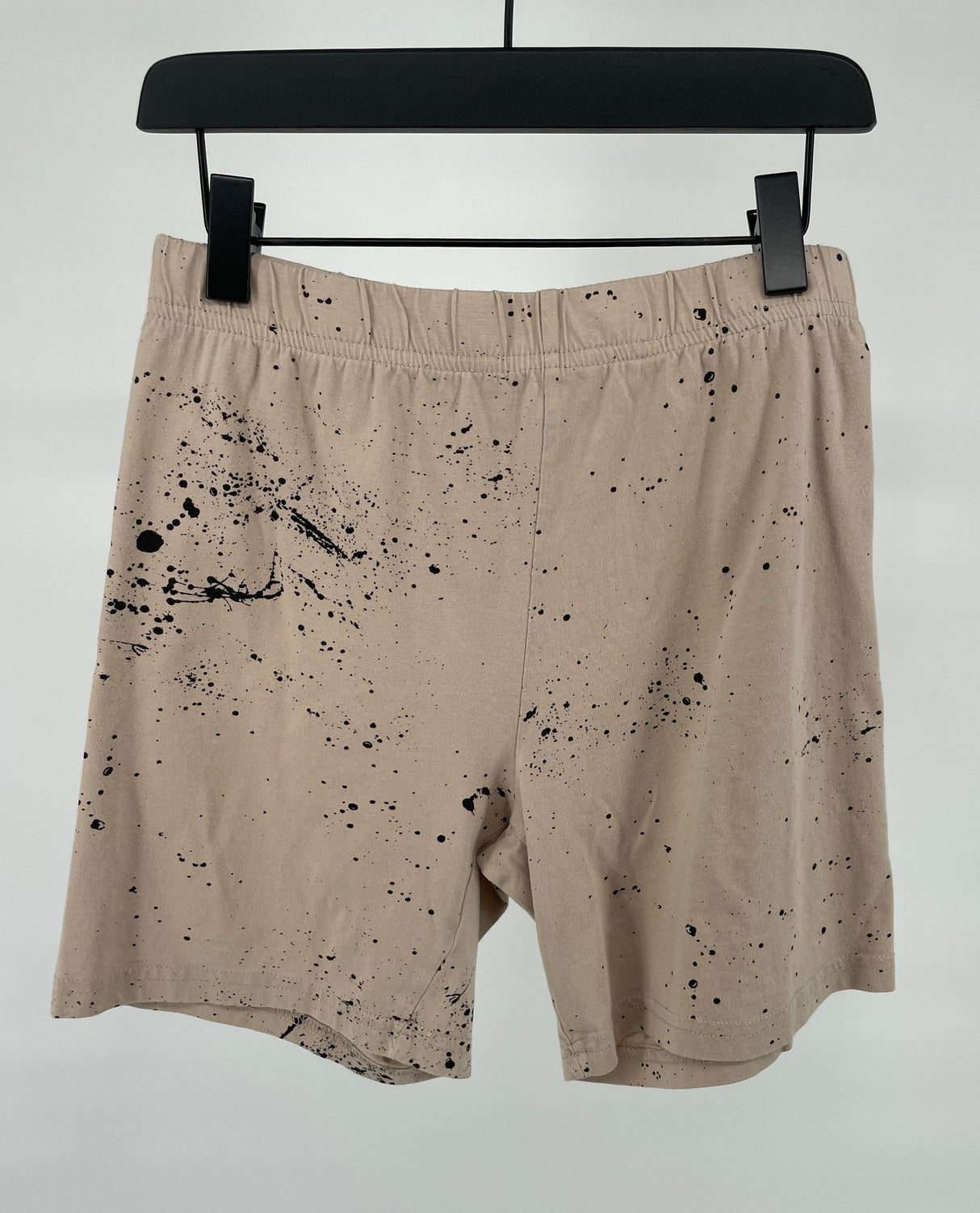 Zomer Pyjama Shortama Beige Spikkels Maat 134 / 140