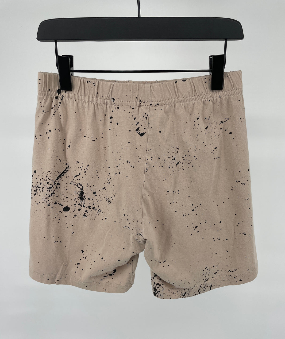 Zomer Pyjama Shortama Beige Spikkels Maat 134 / 140