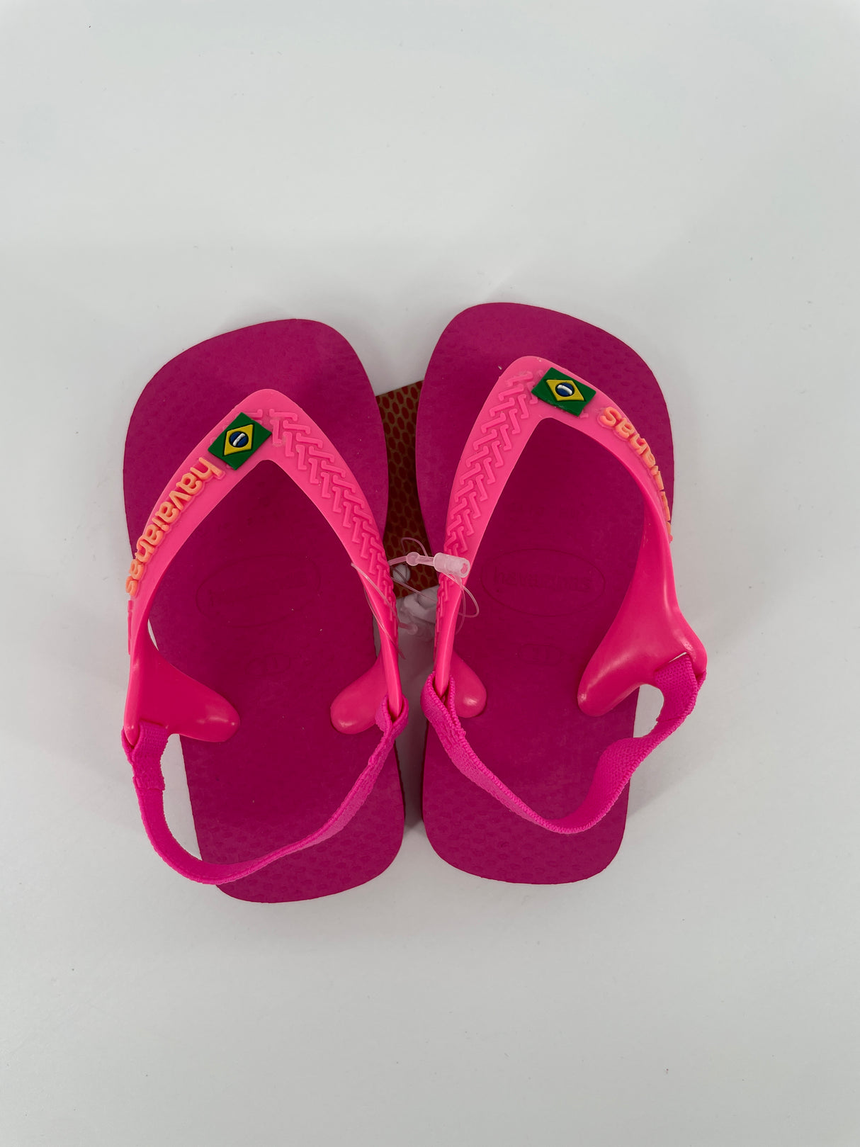 Baby Brazil Slippers Roze Maat 21