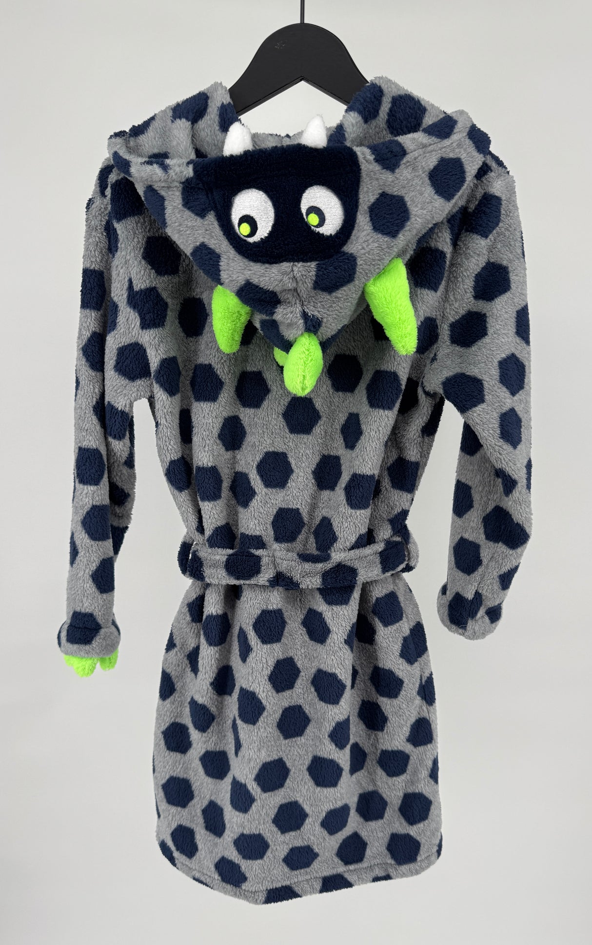 Badjas Grijs Draak Maat 122 / 128