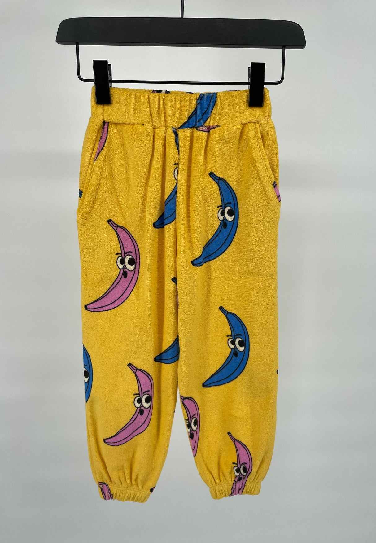 Joggingbroek Geel Bananen Maat 92