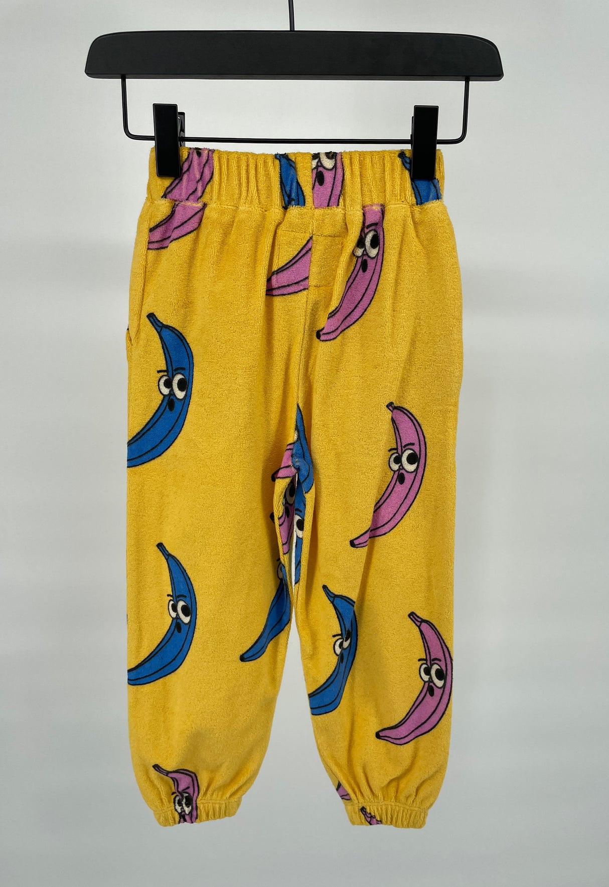 Joggingbroek Geel Bananen Maat 92