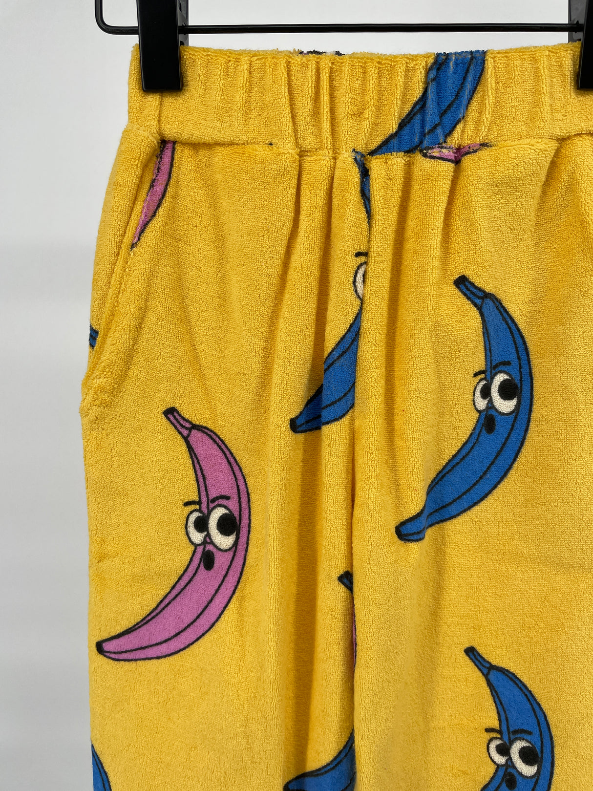 Joggingbroek Geel Bananen Maat 92