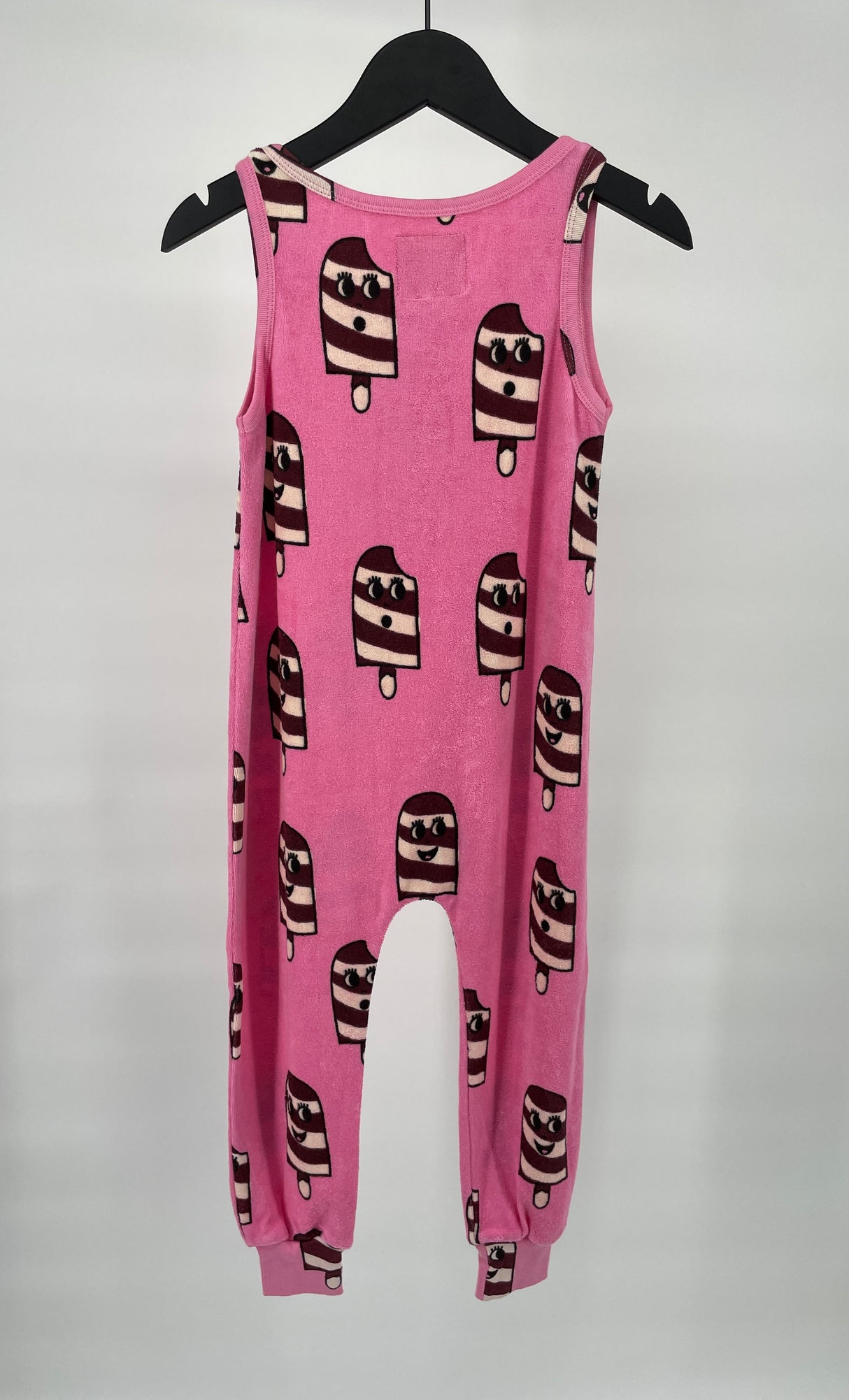 Jumpsuit Mouwloos Roze Ijsjes Maat 104