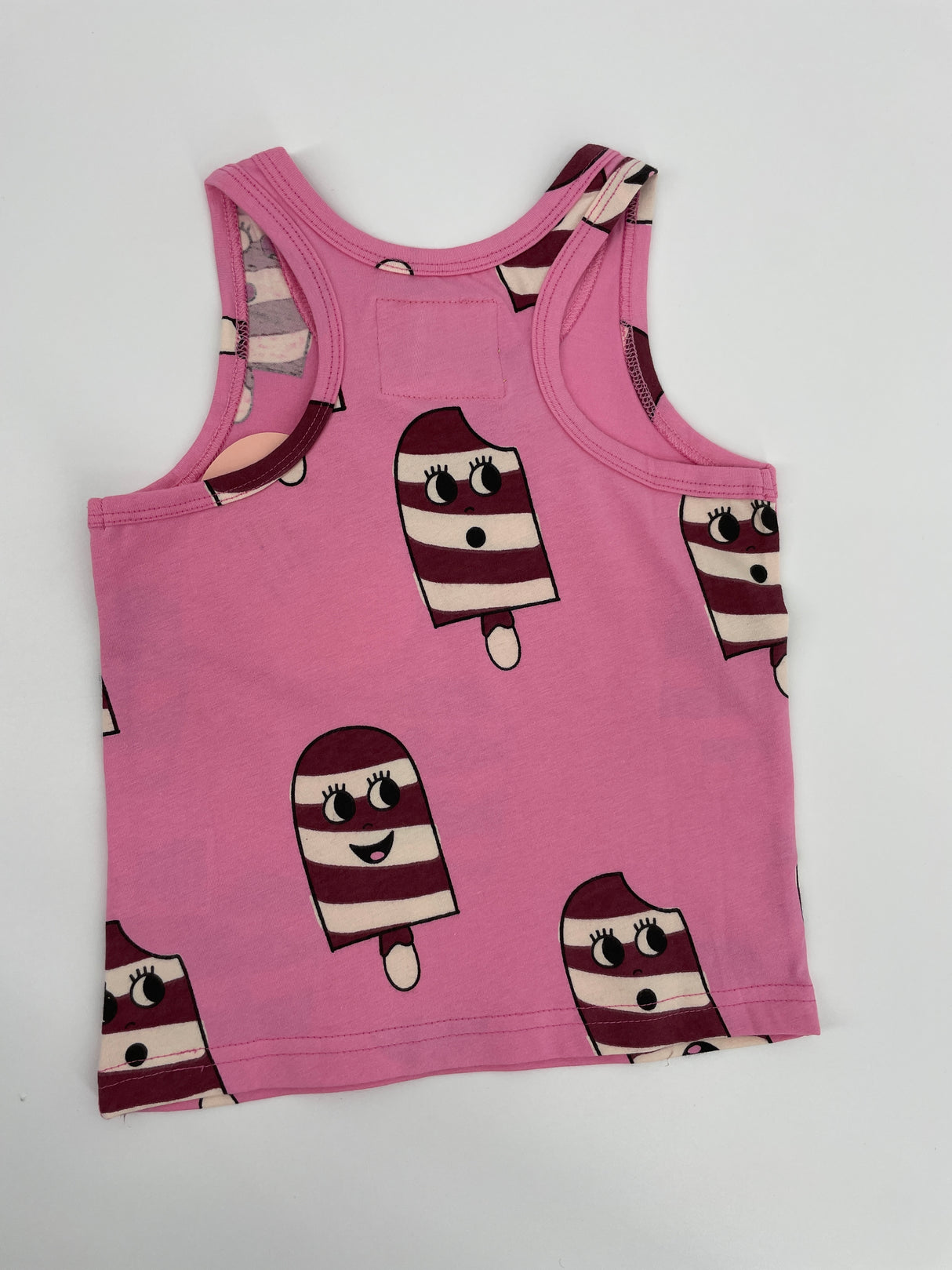 Tanktop Roze IJsjes Maat 92