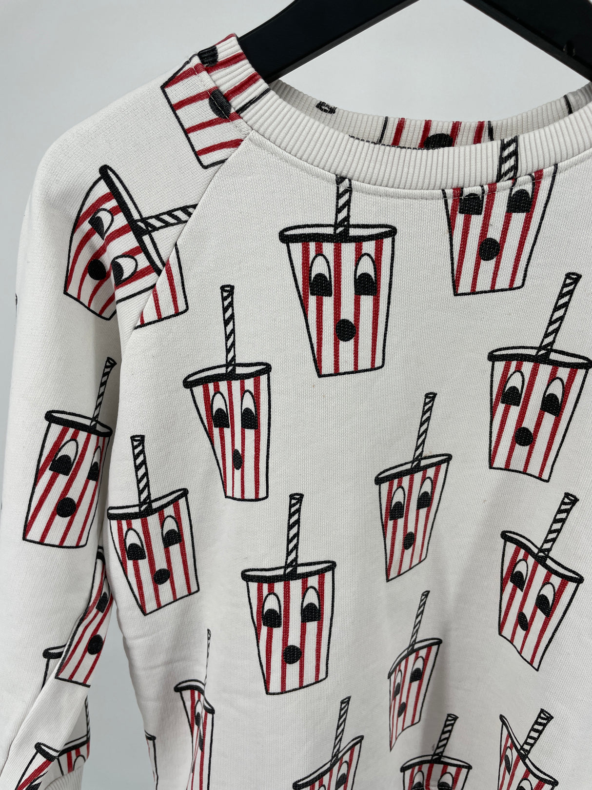 Trui Wit Milkshake Maat 128