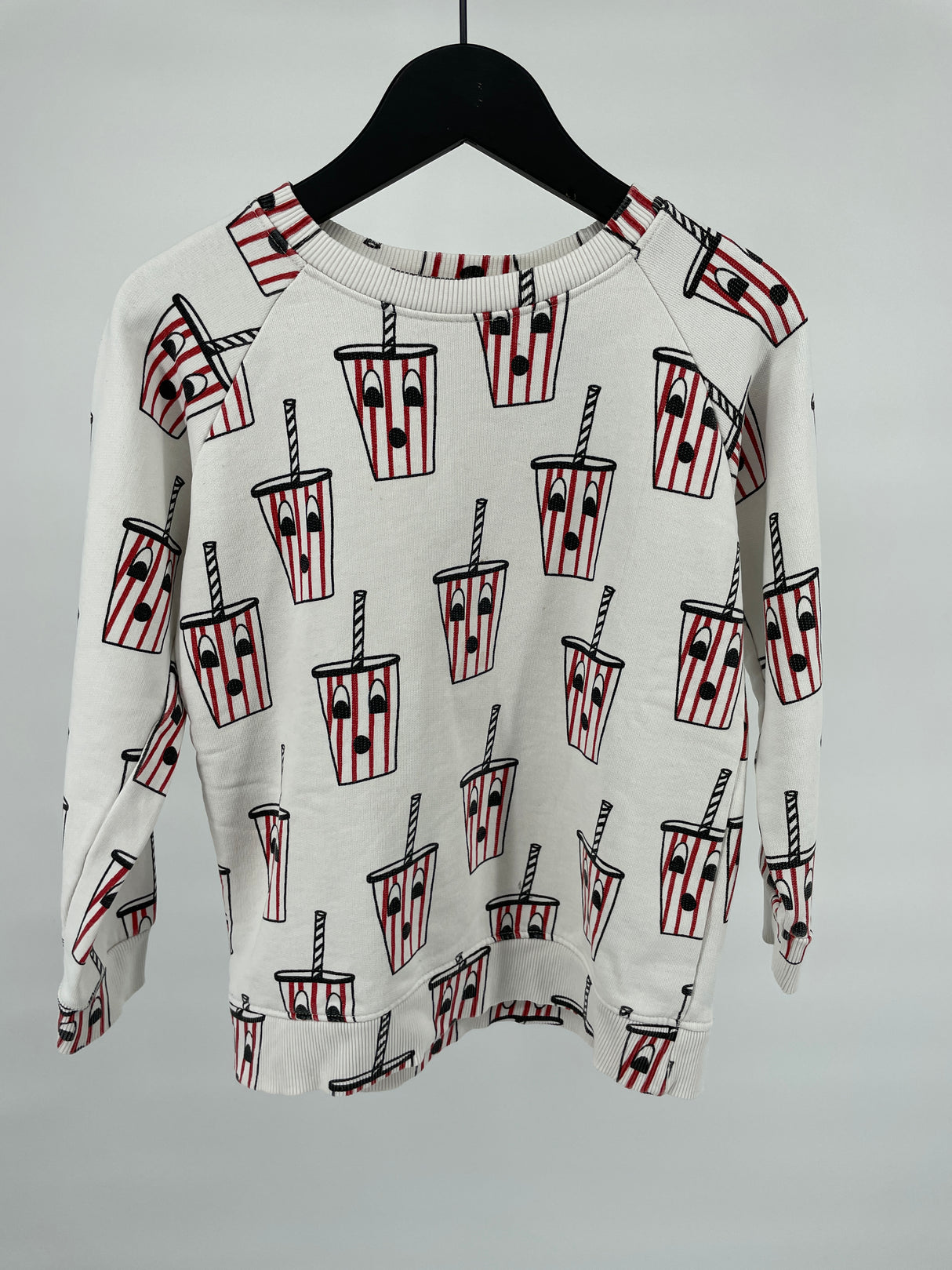 Trui Wit Milkshake Maat 128