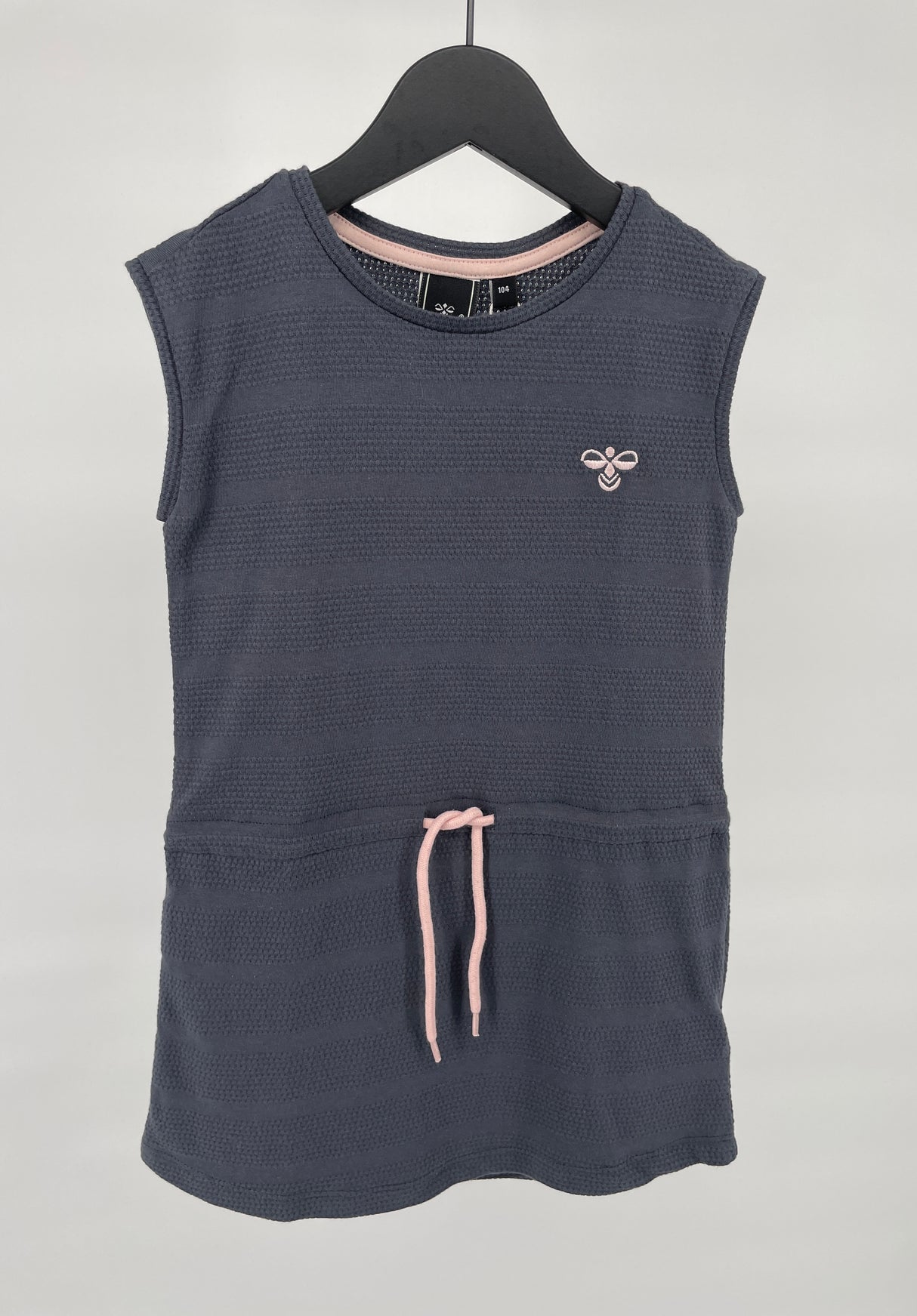 Jurk Donkergrijs Mouwloos Maat 104