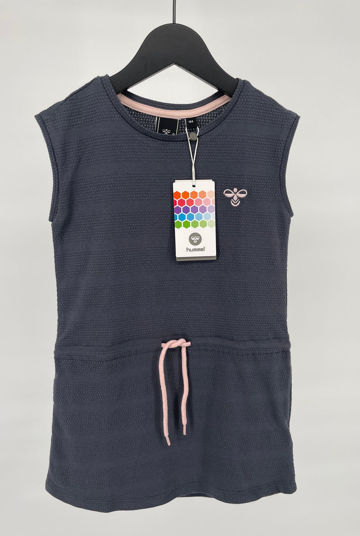 Jurk Donkergrijs Mouwloos Maat 104