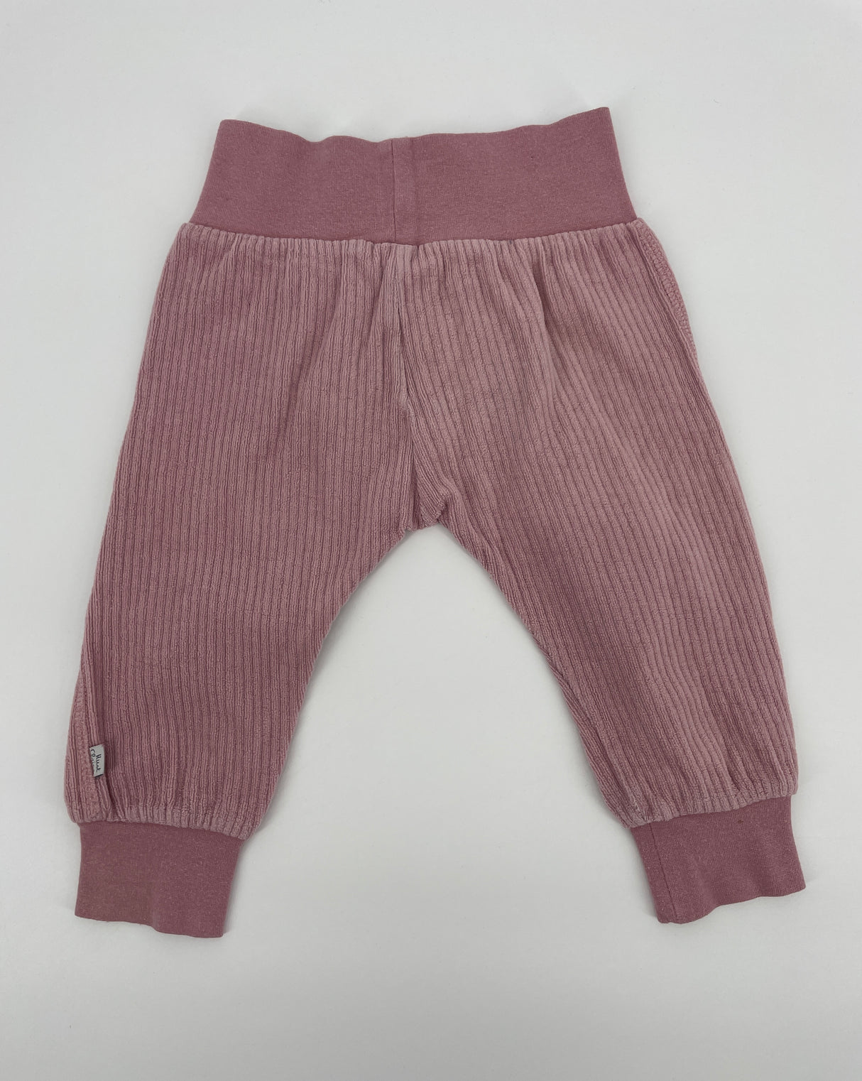 Broek Roze Rib Maat 74