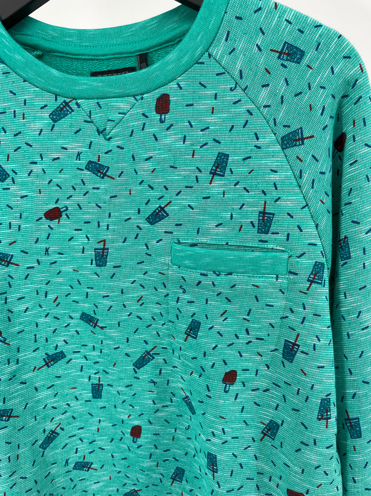 Trui Groen IJsjesprint Maat 140