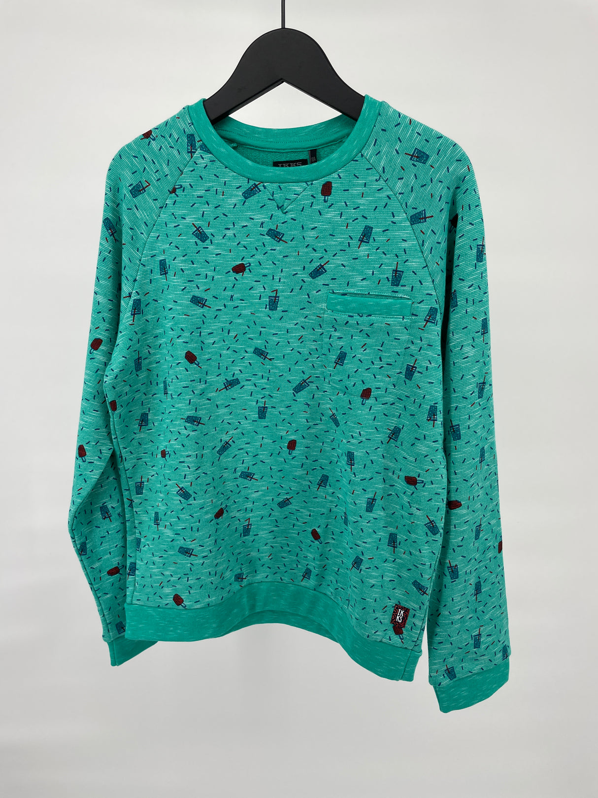 Trui Groen IJsjesprint Maat 140