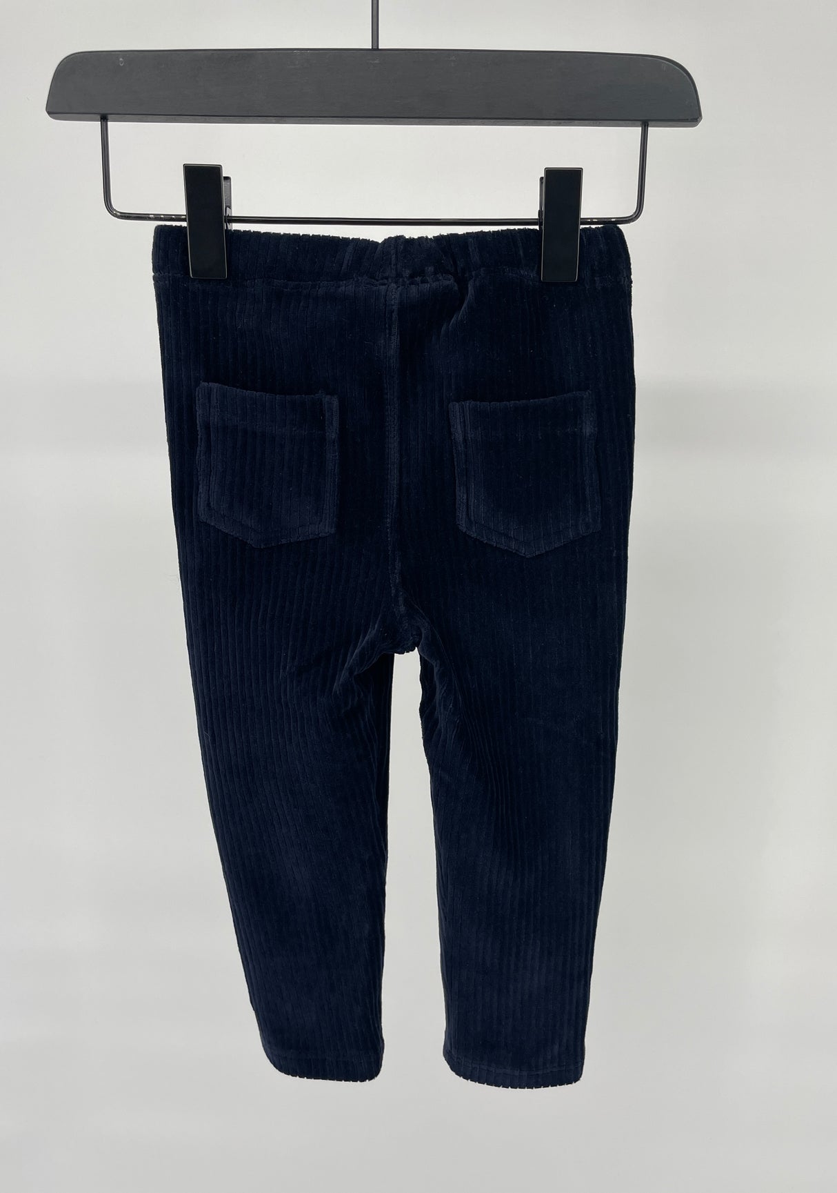 Broek Rib Donkerblauw Maat 80