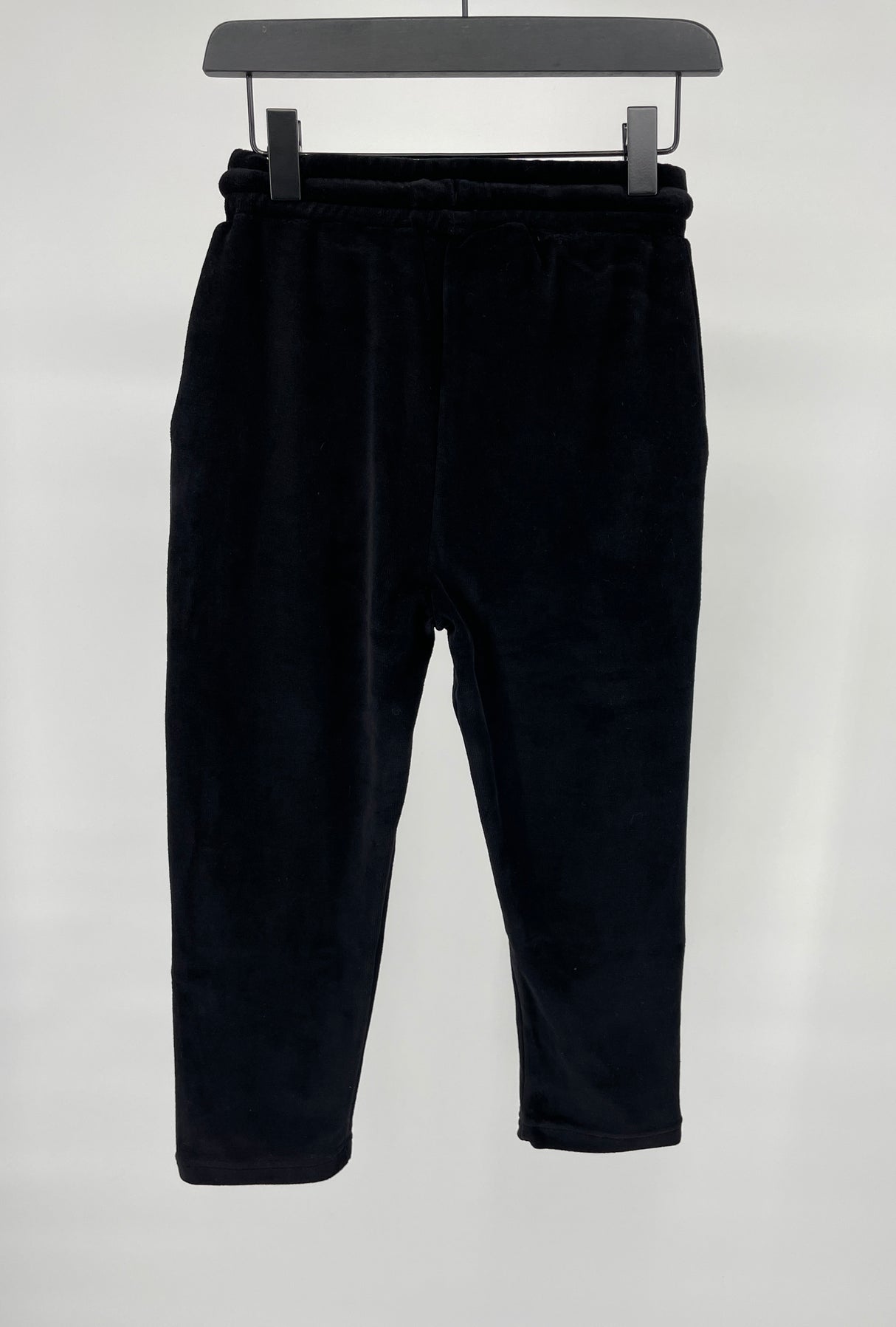 Joggingbroek Velours Zwart Maat 110 / 116
