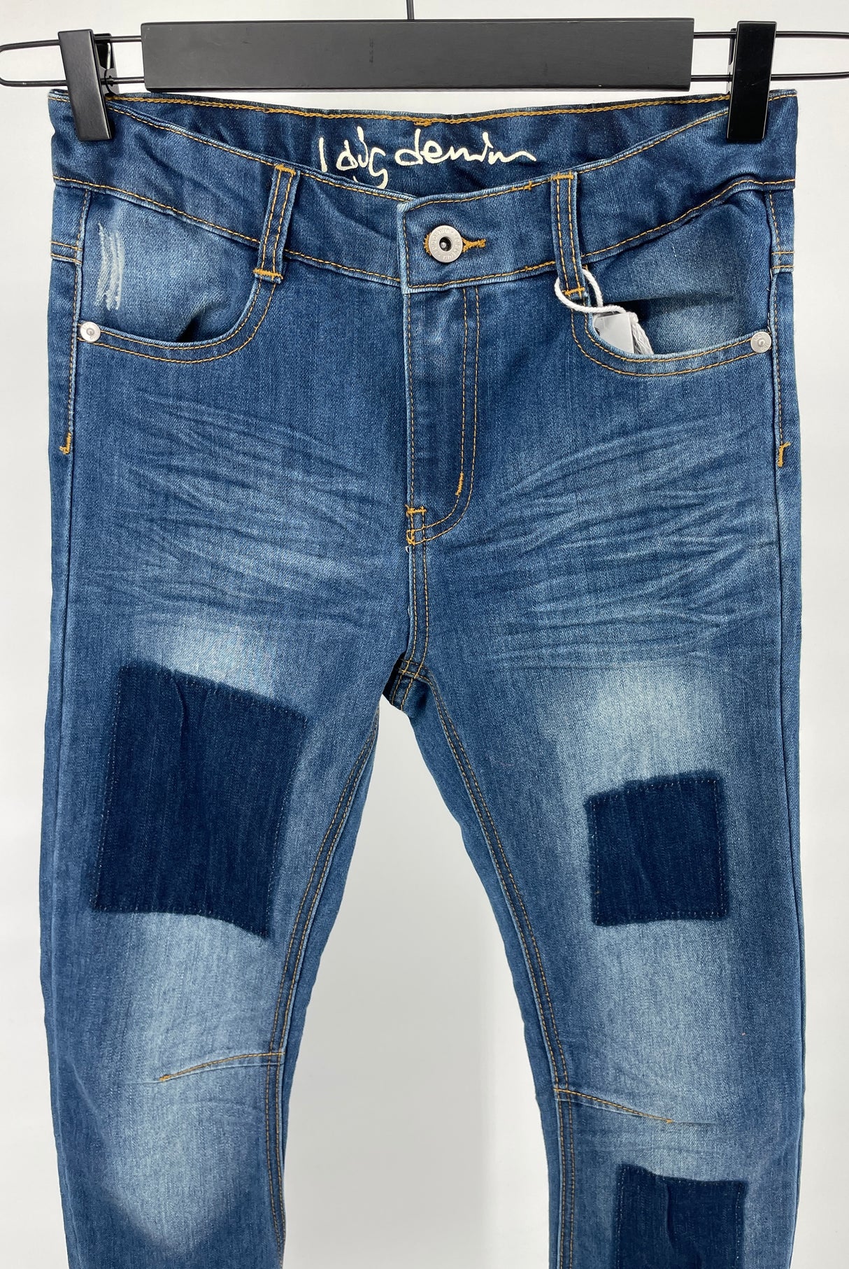 Jeans Blauw Maat 152