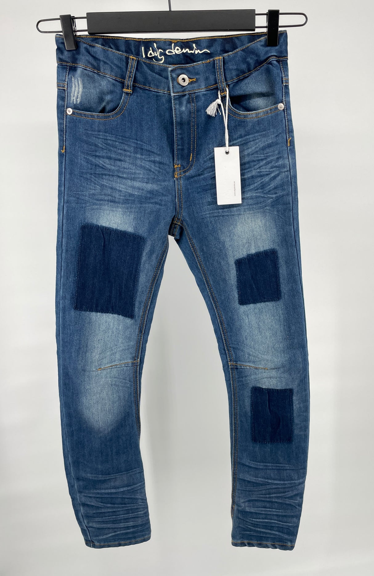 Jeans Blauw Maat 152