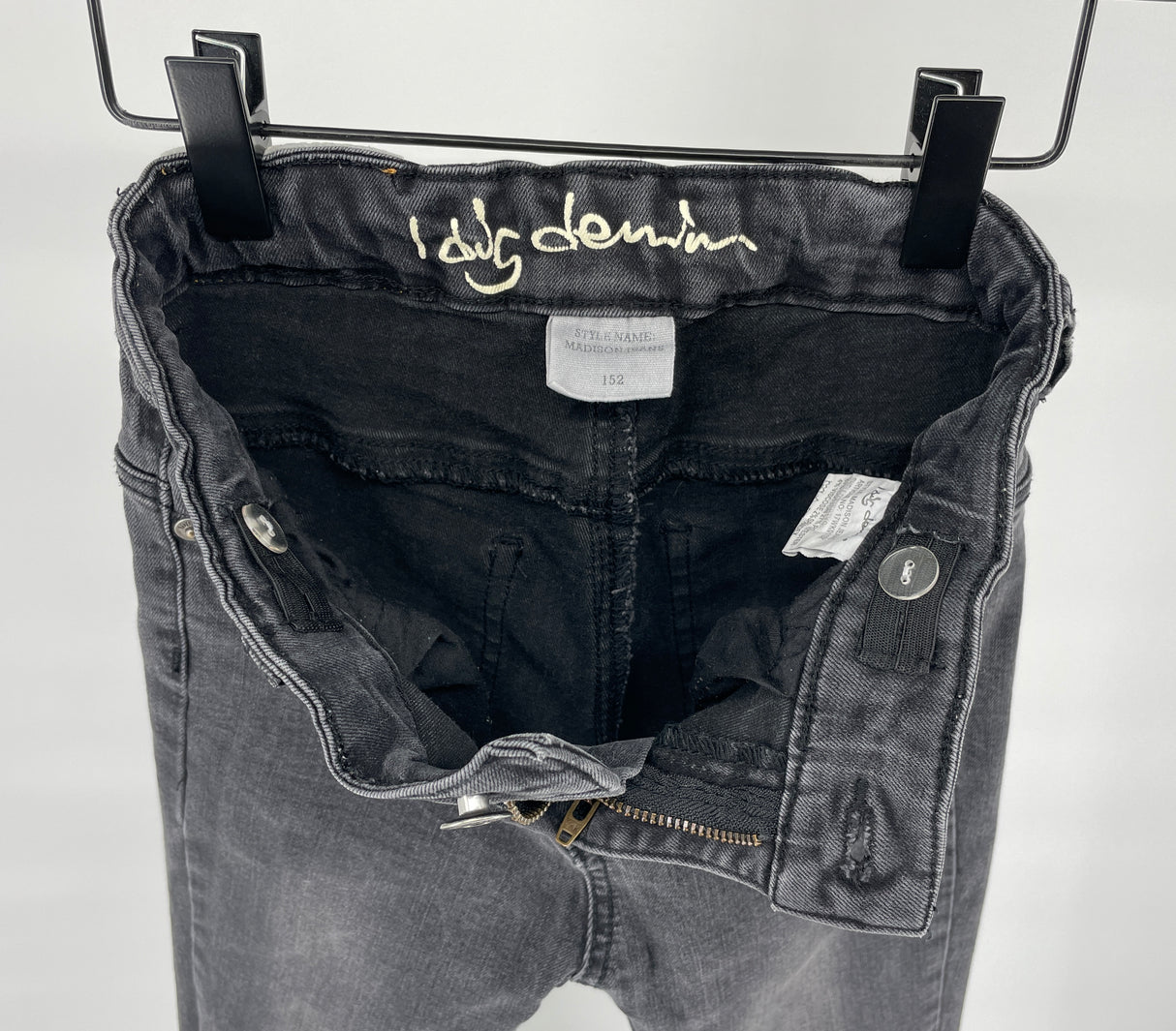 Jeans Grijs Maat 152