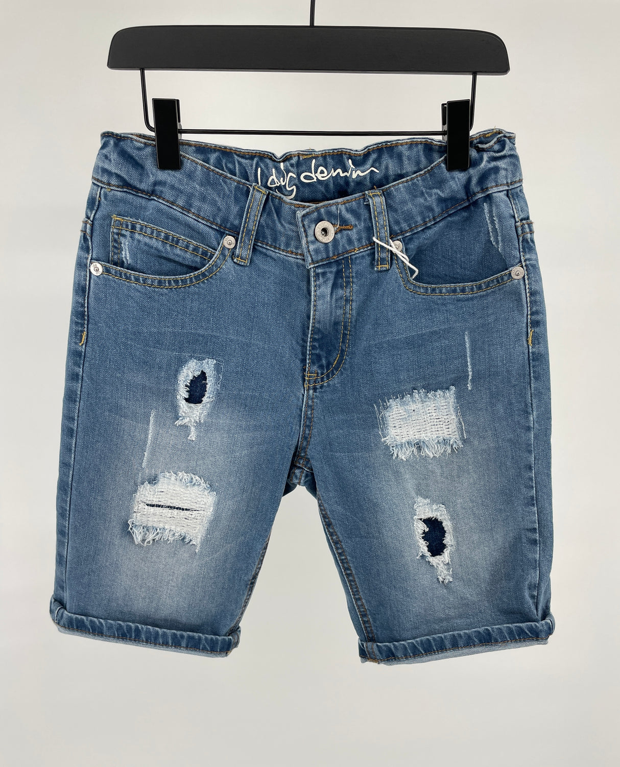 Korte Broek Denim Blauw Maat 146 / 152