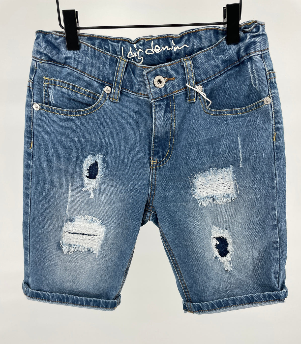 Korte Broek Denim Blauw Maat 146 / 152