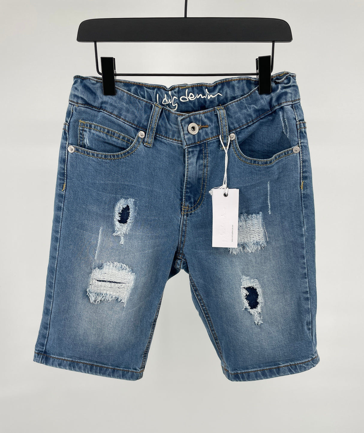 Korte Broek Denim Blauw Maat 146 / 152