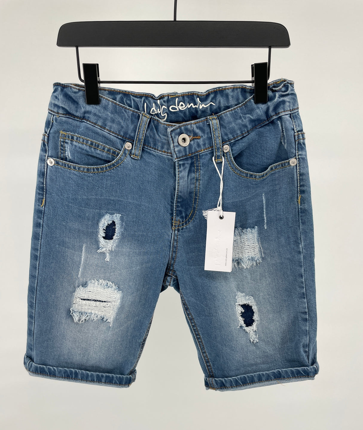 Korte Broek Denim Blauw Maat 146 / 152