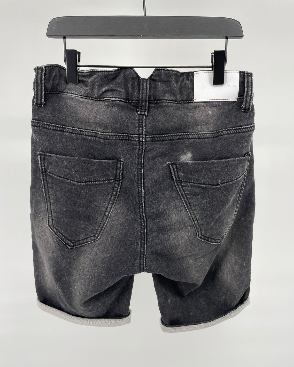 Korte Broek Denim Zwart Maat 146 / 152