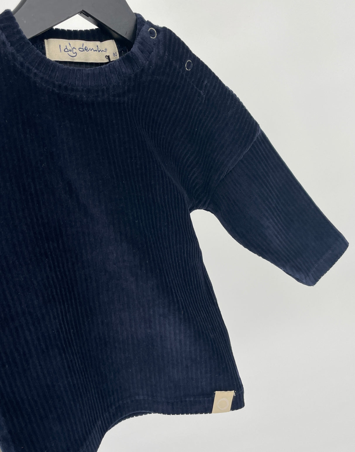 Trui Rib Donkerblauw