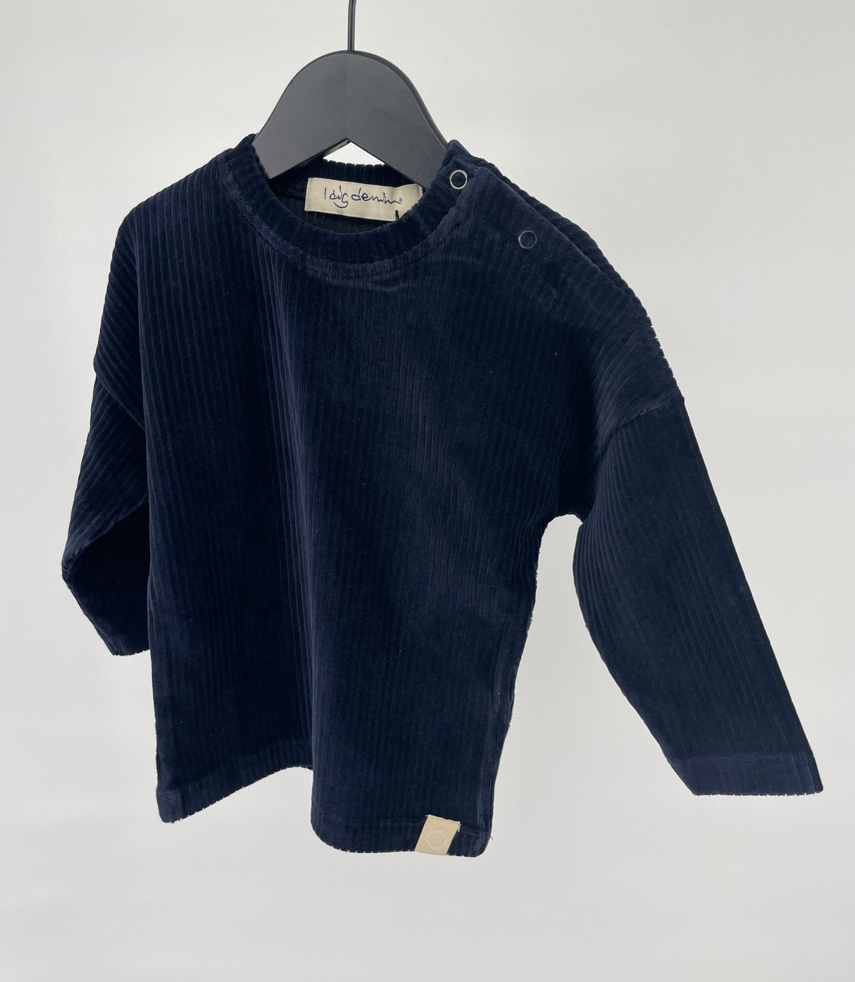 Trui Rib Donkerblauw