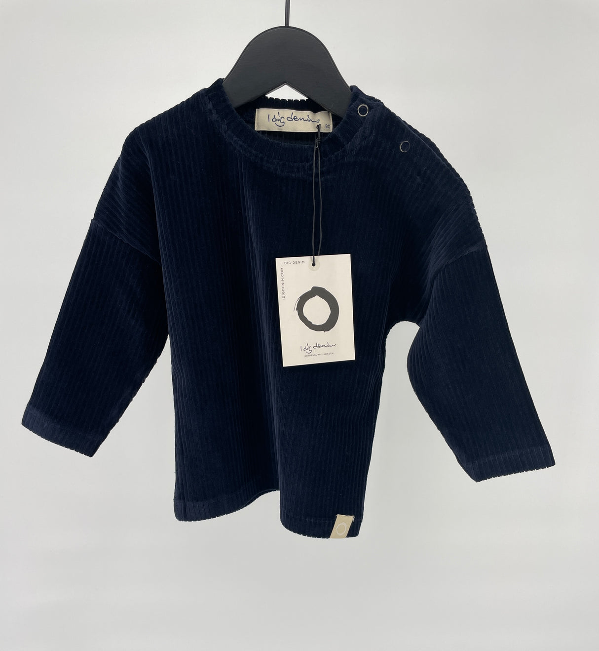 Trui Rib Donkerblauw