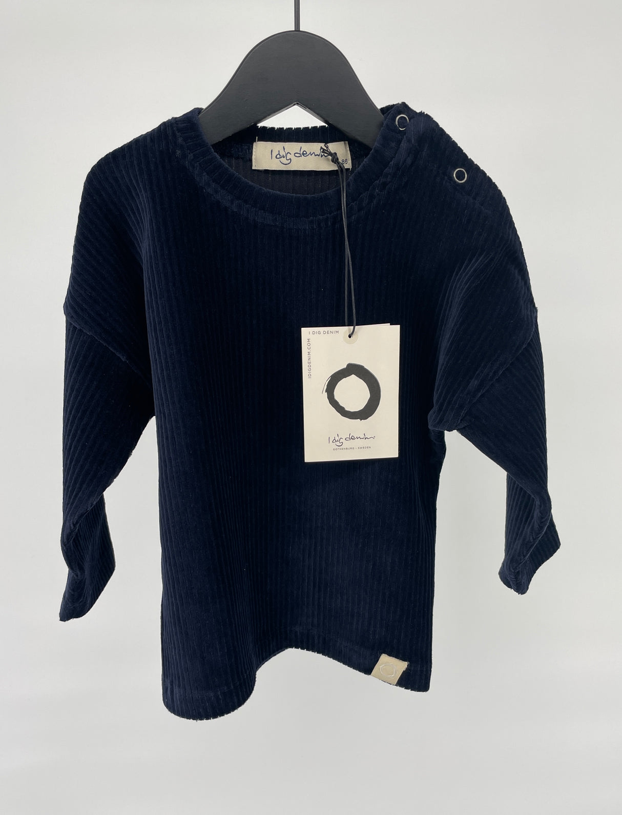 Trui Rib Donkerblauw