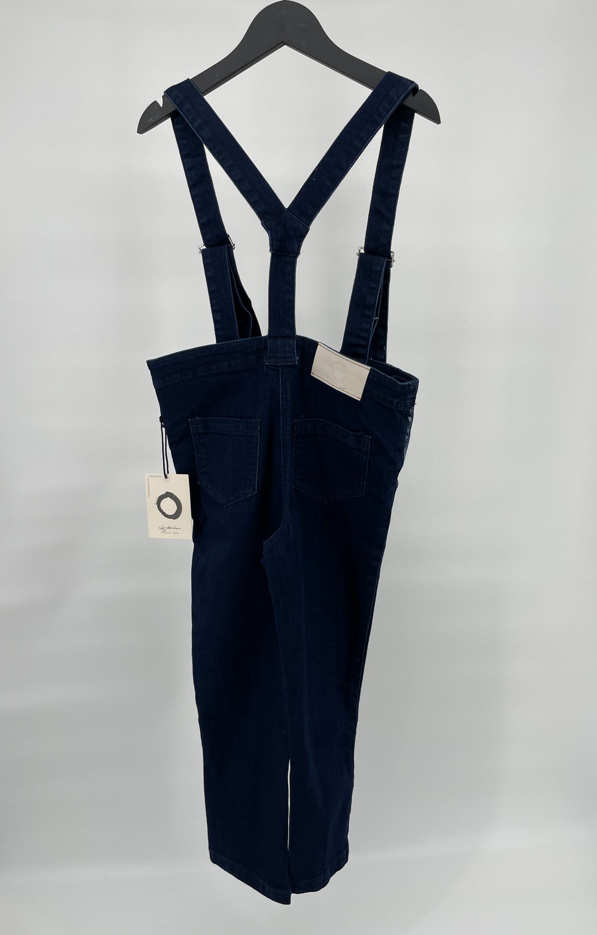 Tuinbroek Donkerblauw Denim Maat 110 / 116