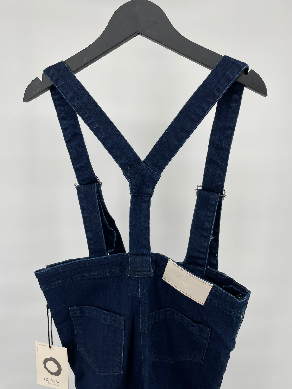Tuinbroek Donkerblauw Denim Maat 110 / 116